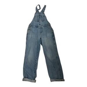 Old Navy 00 Overalls Denim Blue Jeans Basic Casual Denim Pants Grunge Utility